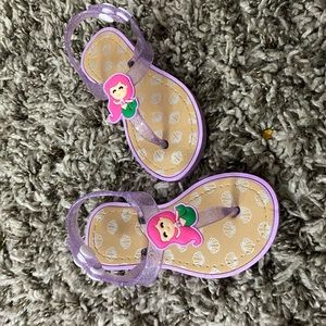 Toddler girl mermaid sandals